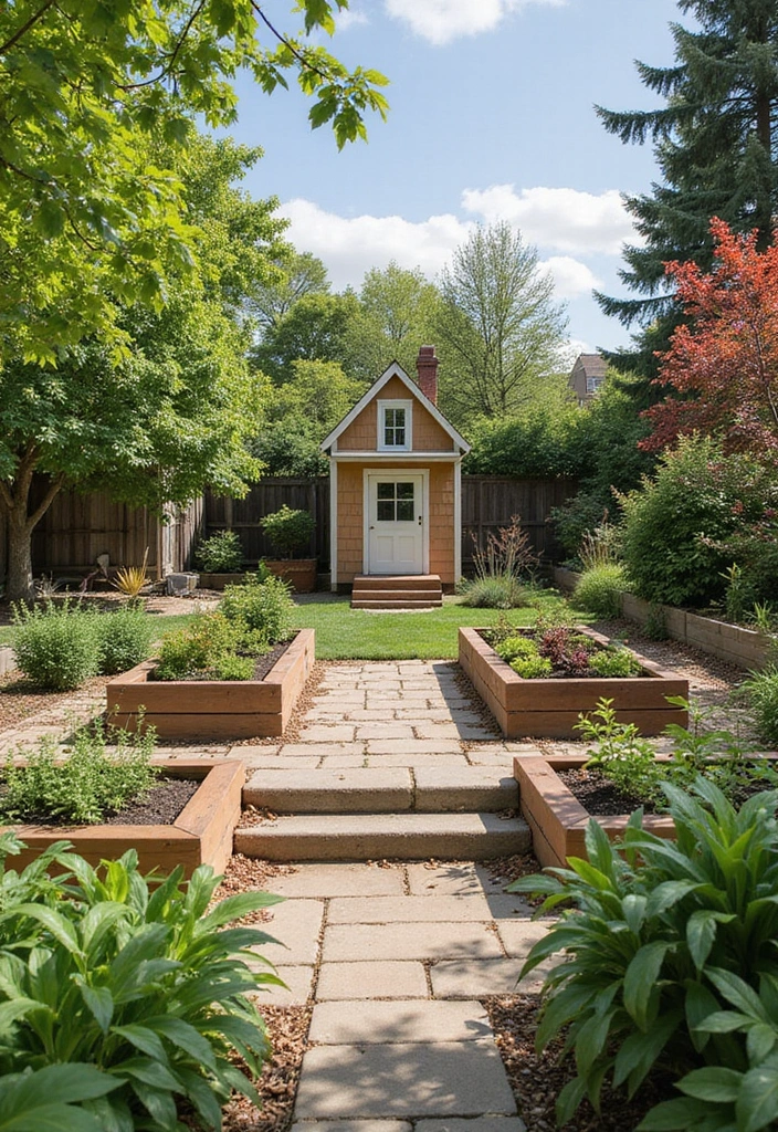 25 Chicken Coop and Garden Layout Plans for Sustainable Living - 12. The Multi-use Space