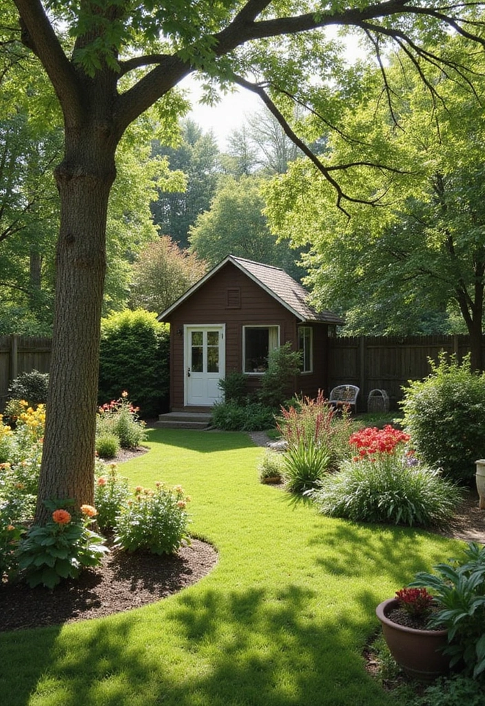 25 Chicken Coop and Garden Layout Plans for Sustainable Living - 2. The Backyard Sanctuary