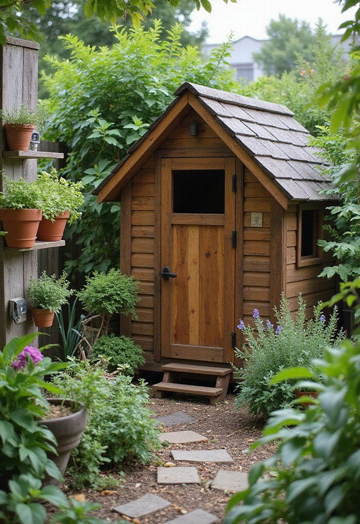 25 Chicken Coop and Garden Layout Plans for Sustainable Living - 25. The Cozy Compact Coop
