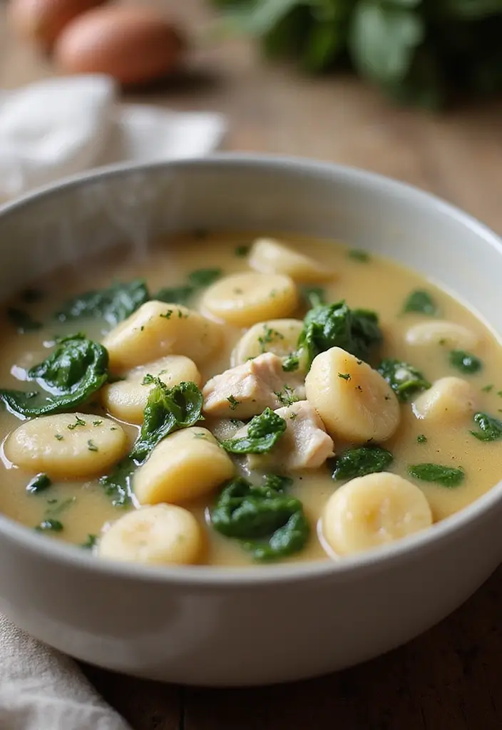 25 Copycat Olive Garden Chicken Gnocchi Recipes You’ll Crave - 1. Classic Chicken Gnocchi Soup