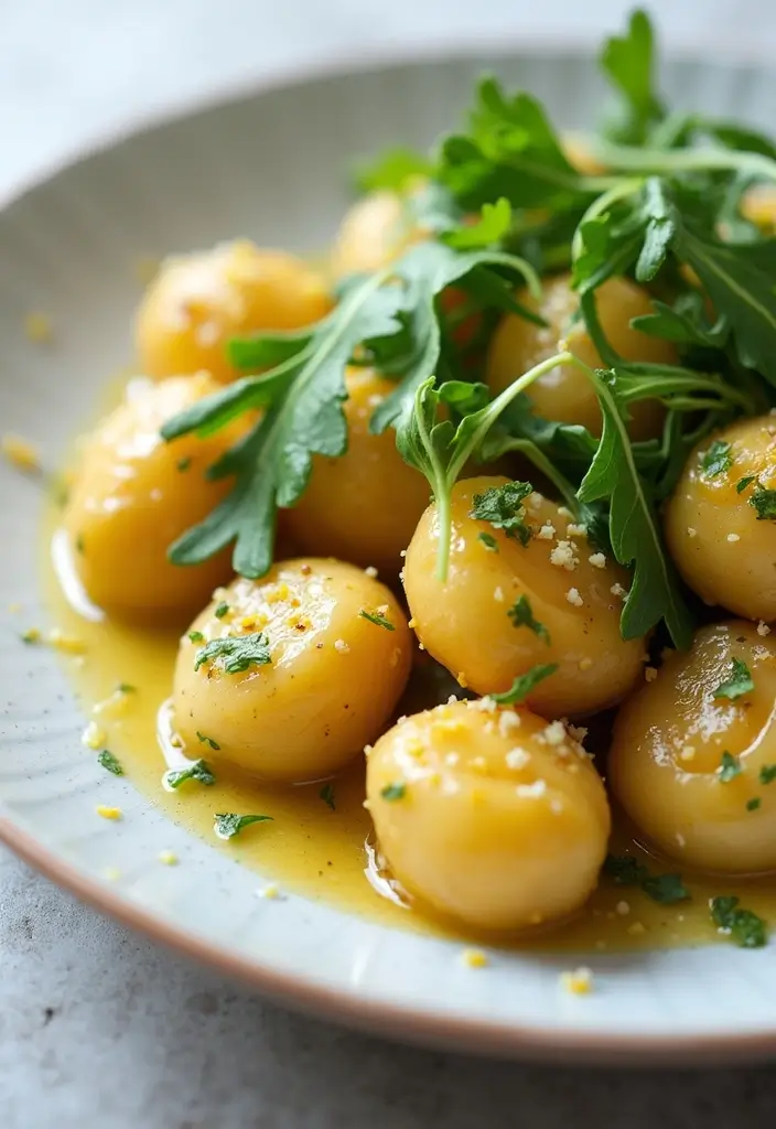 25 Copycat Olive Garden Chicken Gnocchi Recipes You’ll Crave - 18. Chicken Gnocchi with Arugula & Lemon Vinaigrette