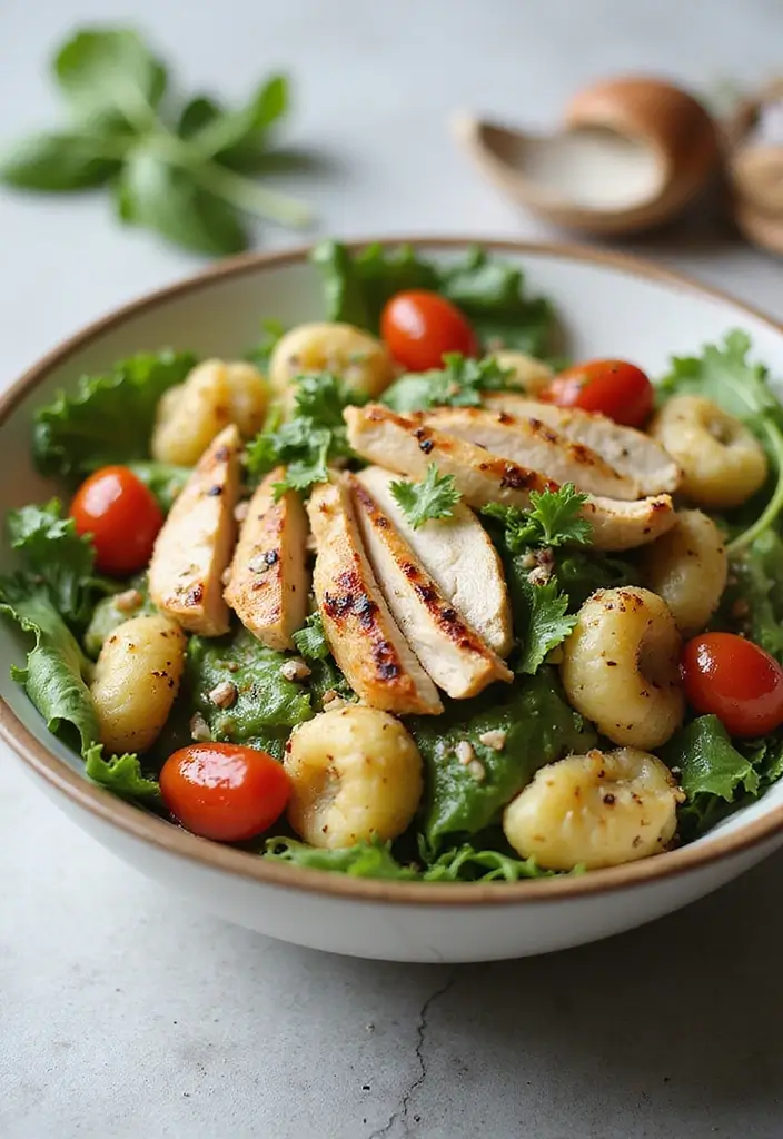 25 Copycat Olive Garden Chicken Gnocchi Recipes You’ll Crave - 20. Chicken Gnocchi Salad