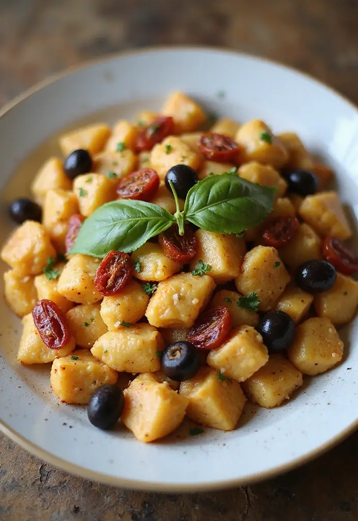 25 Copycat Olive Garden Chicken Gnocchi Recipes You’ll Crave - 9. Mediterranean Chicken Gnocchi