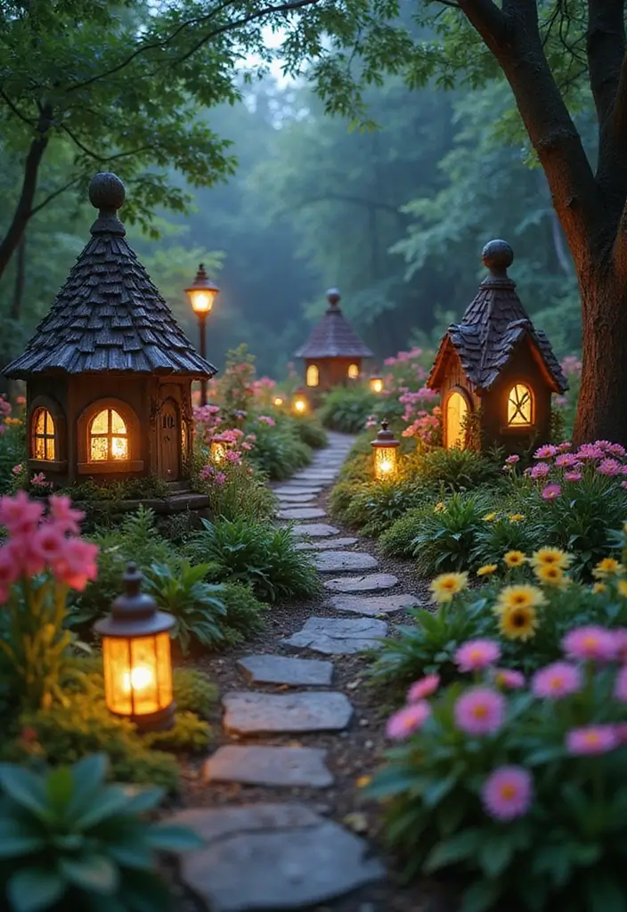 25 Creative Grow a Garden Build Ideas for Roblox Players - 1. Enchanted Fairy Garden