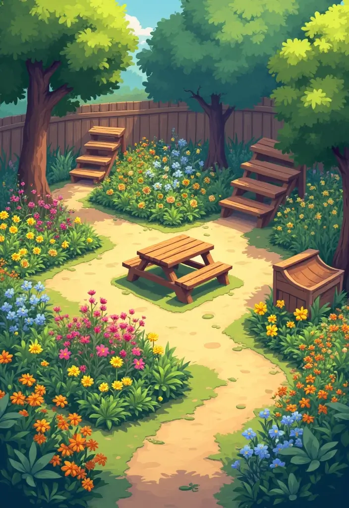 25 Creative Grow a Garden Build Ideas for Roblox Players - 10. Community Garden Hub