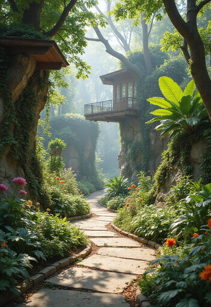 25 Creative Grow a Garden Build Ideas for Roblox Players - 20. Adventure Garden