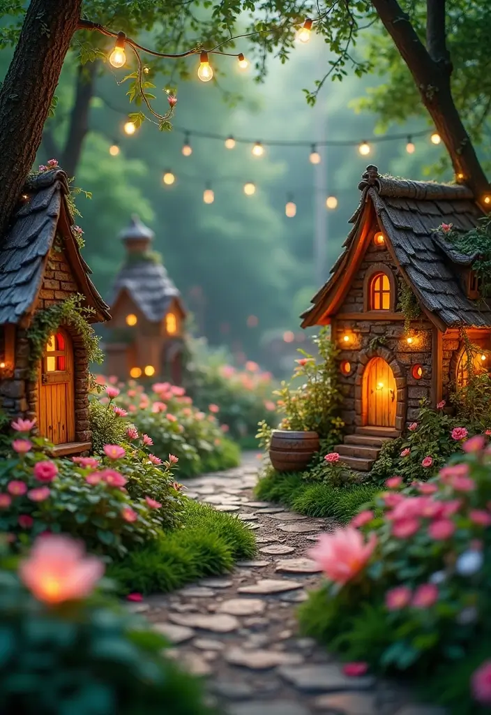 25 Creative Grow a Garden Ideas in Roblox for Beginners - 1. Enchanted Fairy Garden