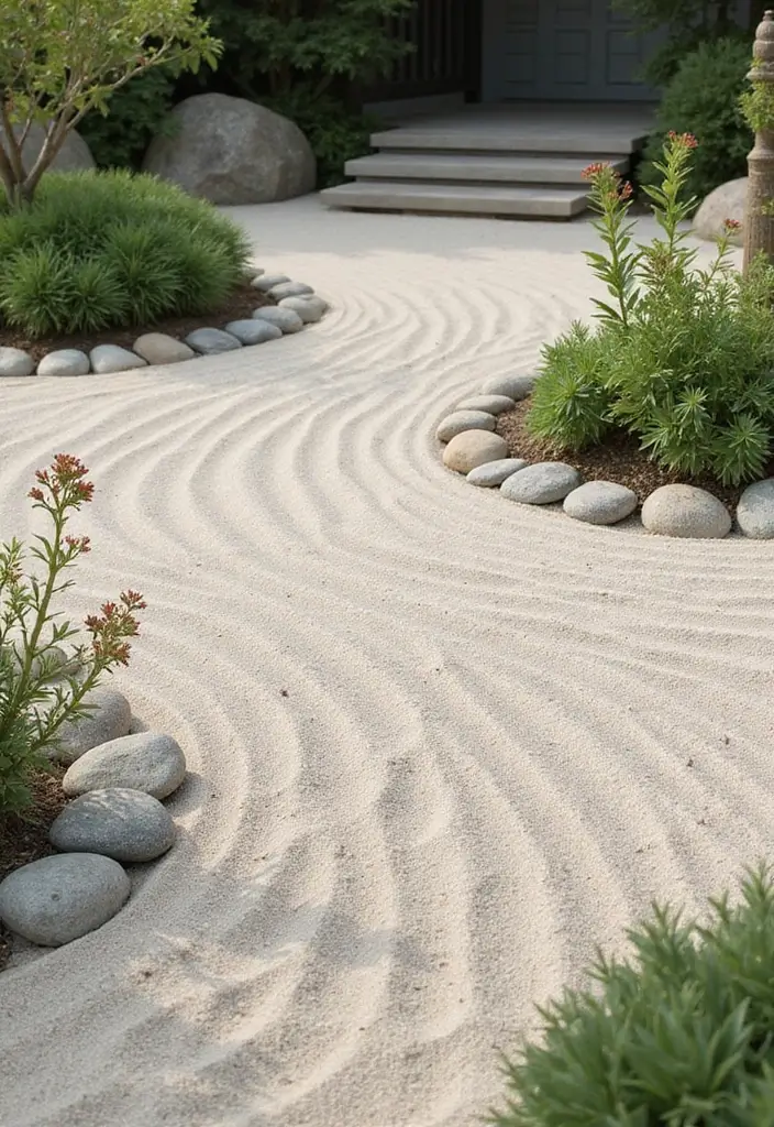 25 Creative Grow a Garden Ideas in Roblox for Beginners - 6. Zen Garden