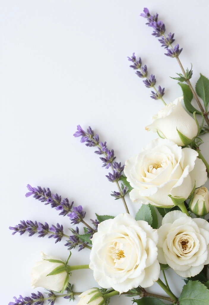 25+ Flower Garden Ideas in Front of House That Add Instant Curb Appeal - 11. Minimalist Flower Arrangements