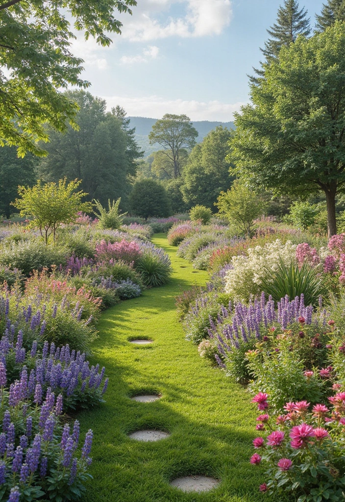 25+ Flower Garden Ideas in Front of House That Add Instant Curb Appeal - 14. Wildlife-Friendly Gardens