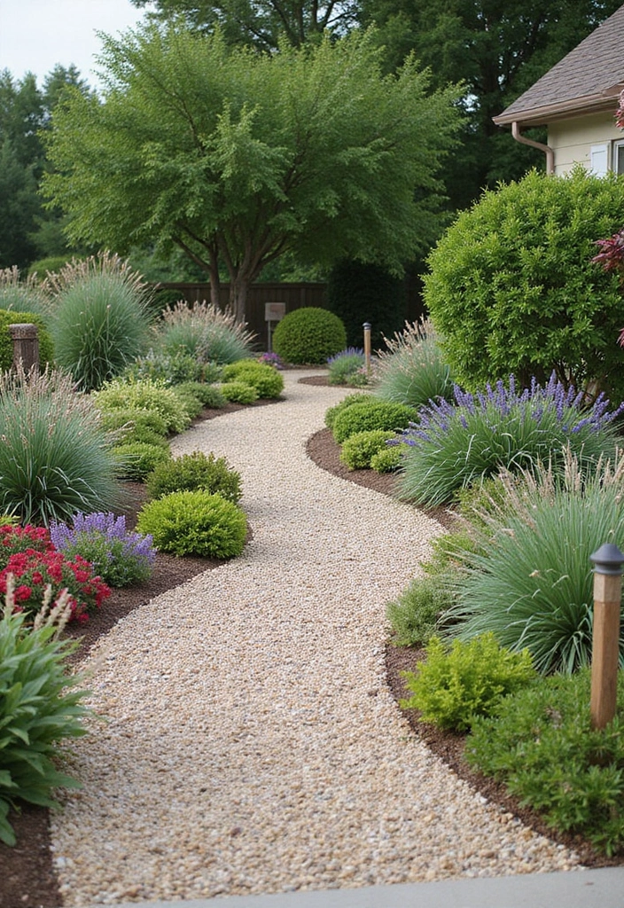 25+ Flower Garden Ideas in Front of House That Add Instant Curb Appeal - 15. Drought-Tolerant Gardens