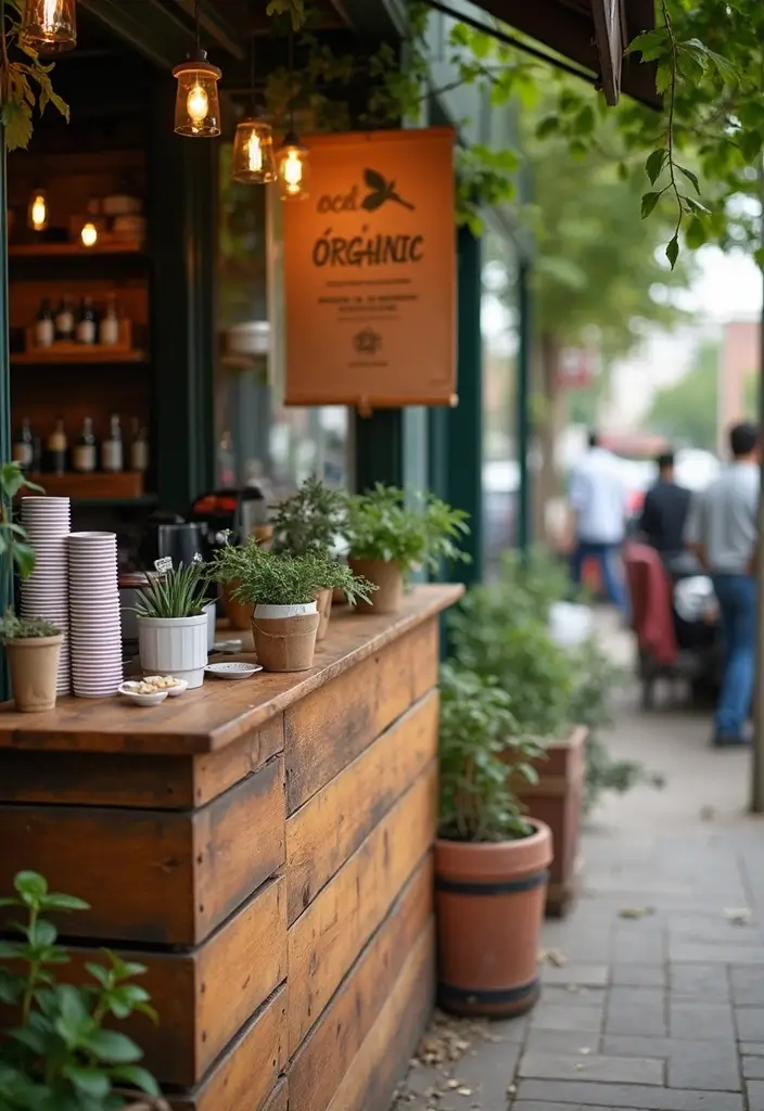 25 Garden Cafe Design Outdoor Coffee Shop Inspirations You’ll Adore - 10. Eco-Friendly Coffee Practices