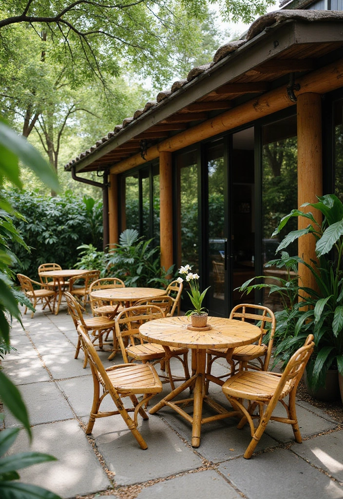 25 Garden Cafe Design Outdoor Coffee Shop Inspirations You’ll Adore - 4. Eco-Friendly Design
