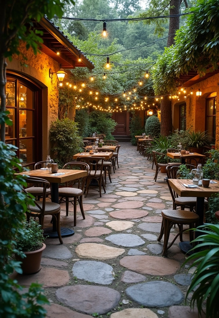 25 Garden Cafe Design Outdoor Coffee Shop Inspirations You’ll Adore - 8. Garden Pathways