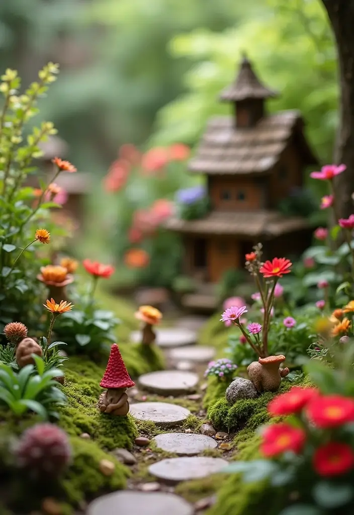 25 Garden Ideas for Small Spaces to Make the Most of Your Area - 15. Miniature Fairy Gardens