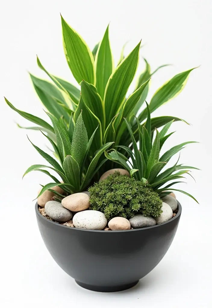 25 Garden Ideas for Small Spaces to Make the Most of Your Area - 18. Mini Garden with Stones