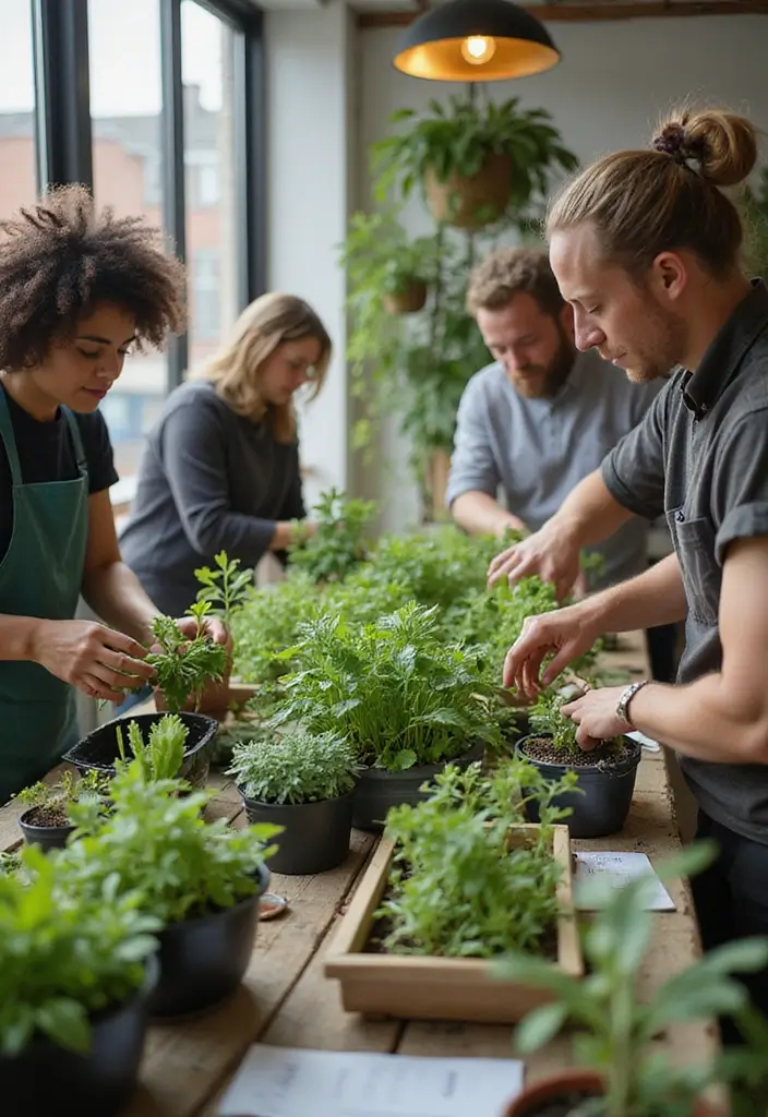 25 Garden Ideas for Small Spaces to Make the Most of Your Area - 25. Urban Gardening Workshops