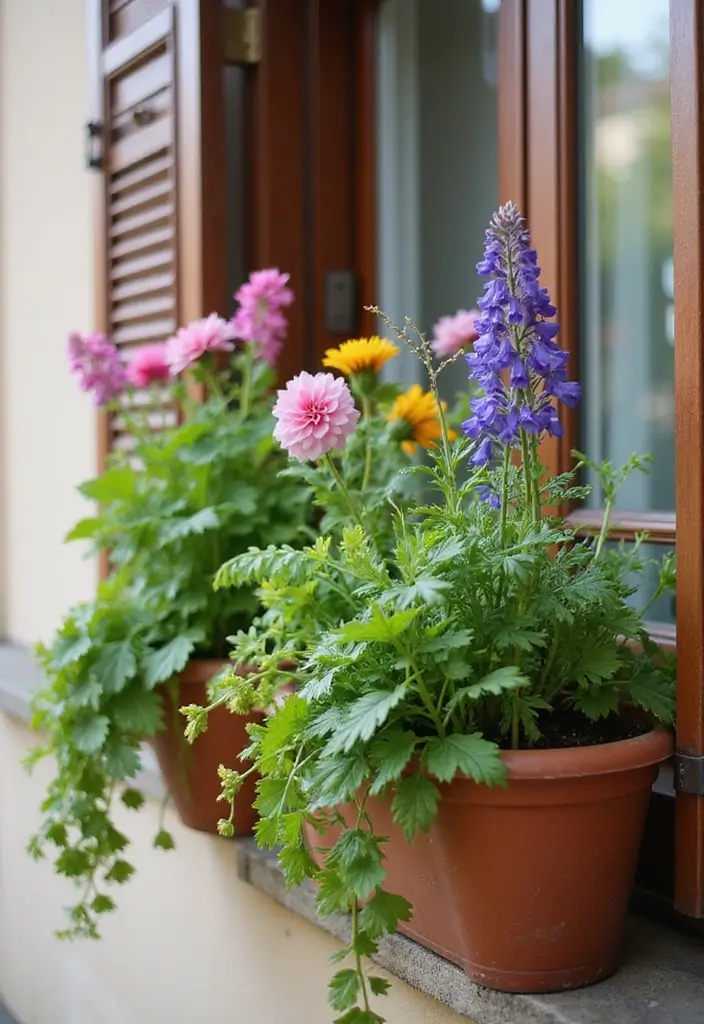 25 Garden Ideas for Small Spaces to Make the Most of Your Area - 5. Window Box Planters