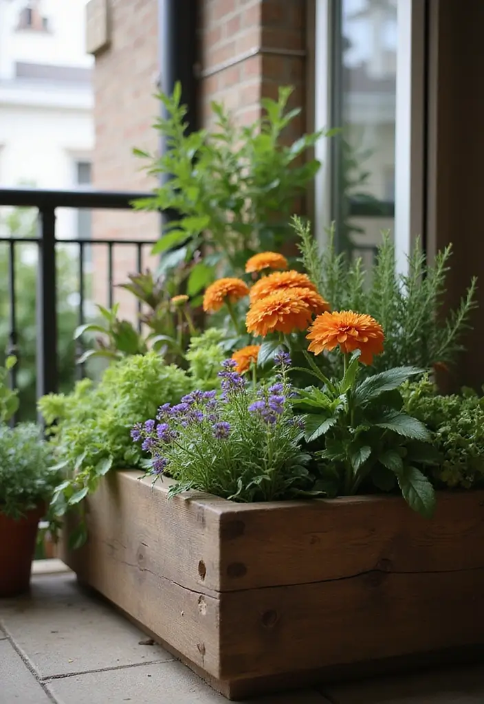 25 Mini Garden Ideas for Small Spaces Full of Charm - 12. DIY Planter Boxes