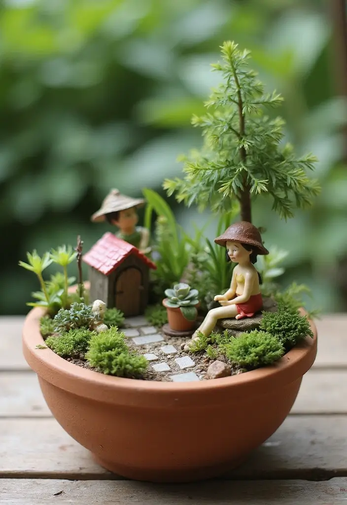 25 Mini Garden Ideas for Small Spaces Full of Charm - 9. Miniature Fairy Gardens