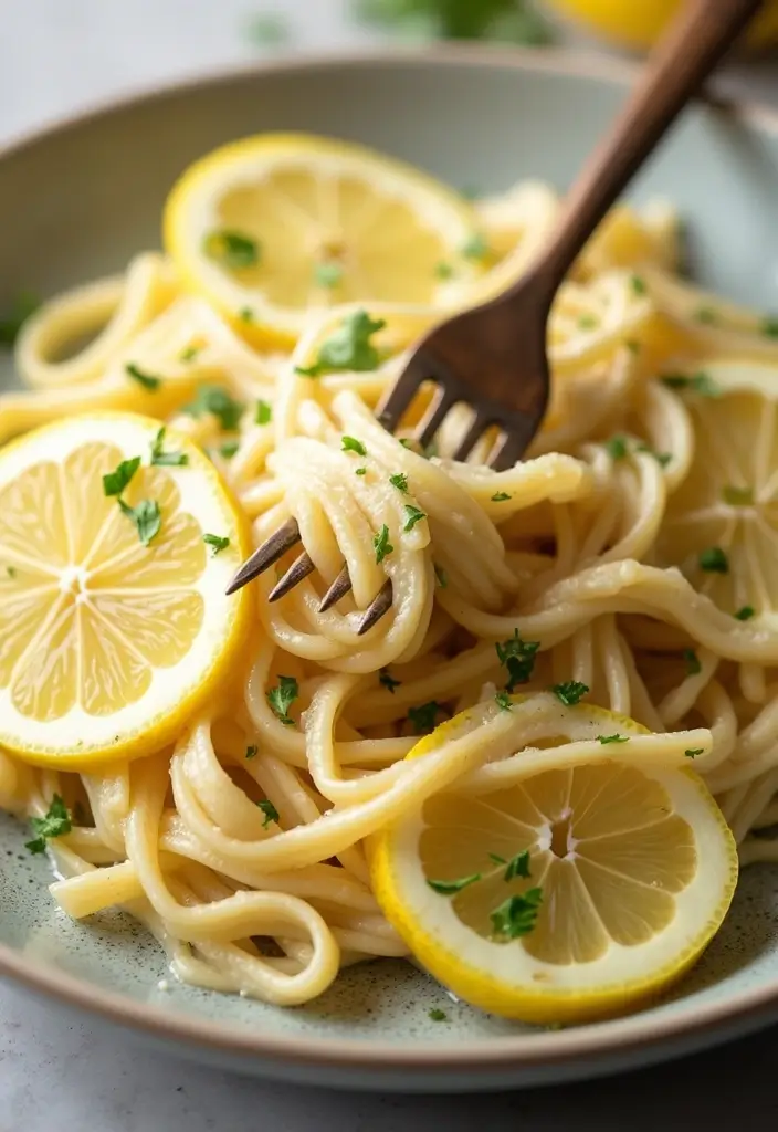 25 Olive Garden Alfredo Sauce Recipe Versions That Taste Just Like the Original - 7. Lemon Garlic Alfredo Sauce