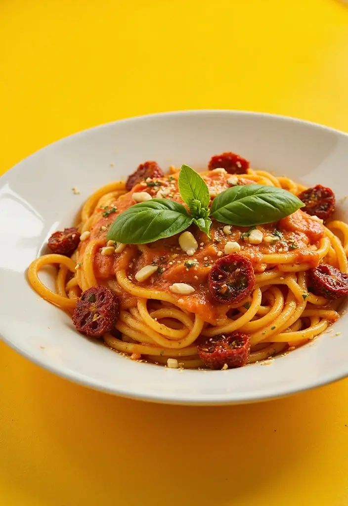 25 Olive Garden Alfredo Sauce Recipe Versions That Taste Just Like the Original - 8. Alfredo Sauce with Sun-Dried Tomatoes