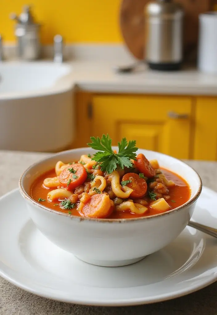 25 Olive Garden Pasta e Fagioli Soup Copycat Recipes to Try Tonight - 13. Low-Calorie Pasta e Fagioli