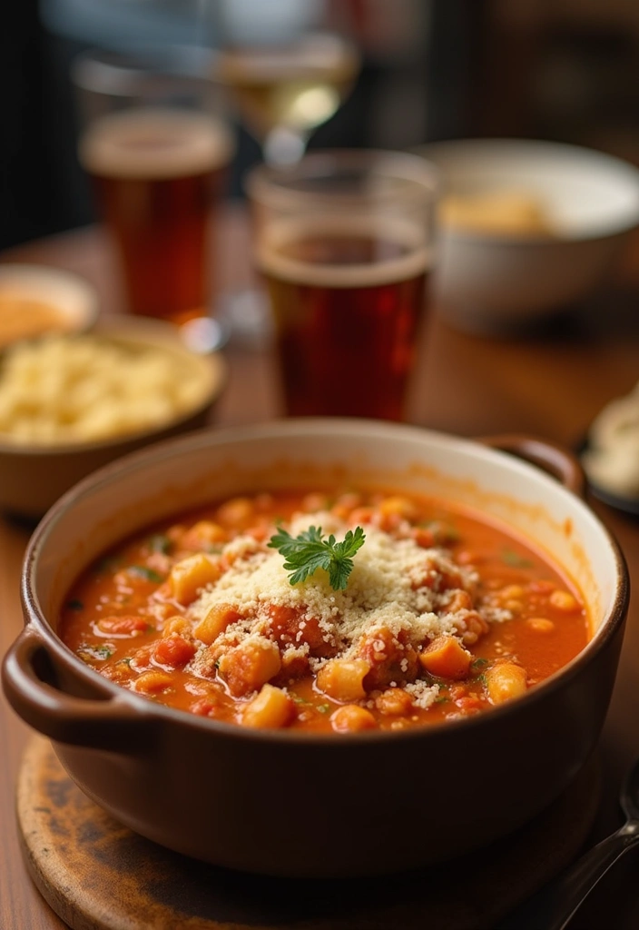 25 Olive Garden Pasta e Fagioli Soup Copycat Recipes to Try Tonight - 15. Quick Pasta e Fagioli