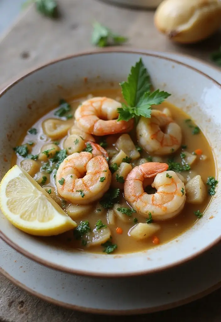 25 Olive Garden Zuppa Toscana Soup Recipes Everyone Loves - 21. Seafood Zuppa Toscana