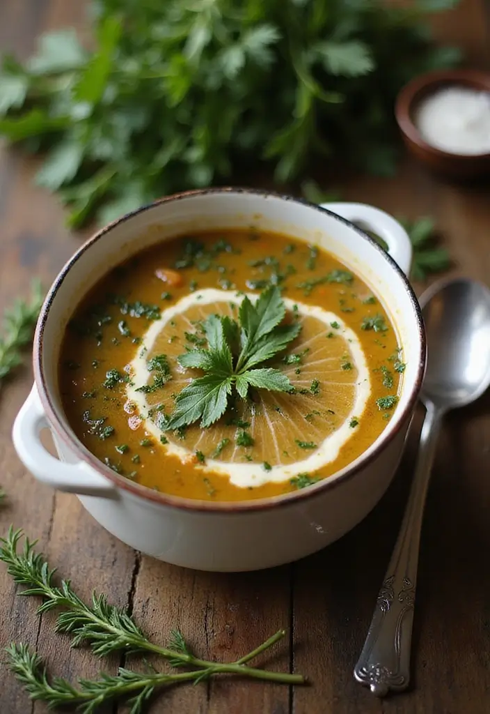 25 Olive Garden Zuppa Toscana Soup Recipes Everyone Loves - 23. Herb-Infused Zuppa Toscana