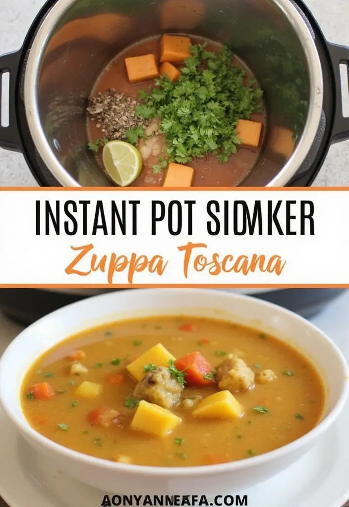 25 Olive Garden Zuppa Toscana Soup Recipes Everyone Loves - 8. Instant Pot Zuppa Toscana