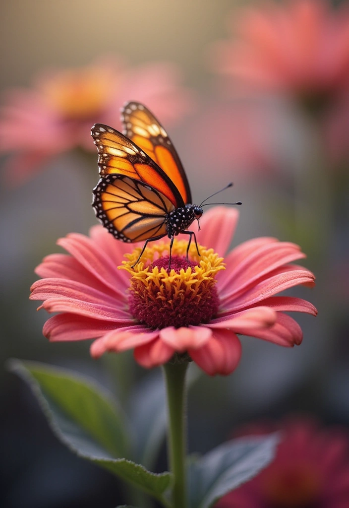 25 Over the Garden Wall PFP Ideas for Your Aesthetic Profile - 12. Gentle Butterfly on a Flower