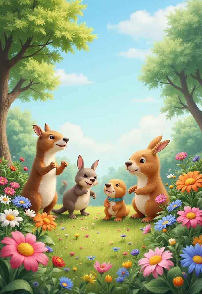 25 Over the Garden Wall PFP Ideas for Your Aesthetic Profile - 20. Garden Party with Whimsical Creatures