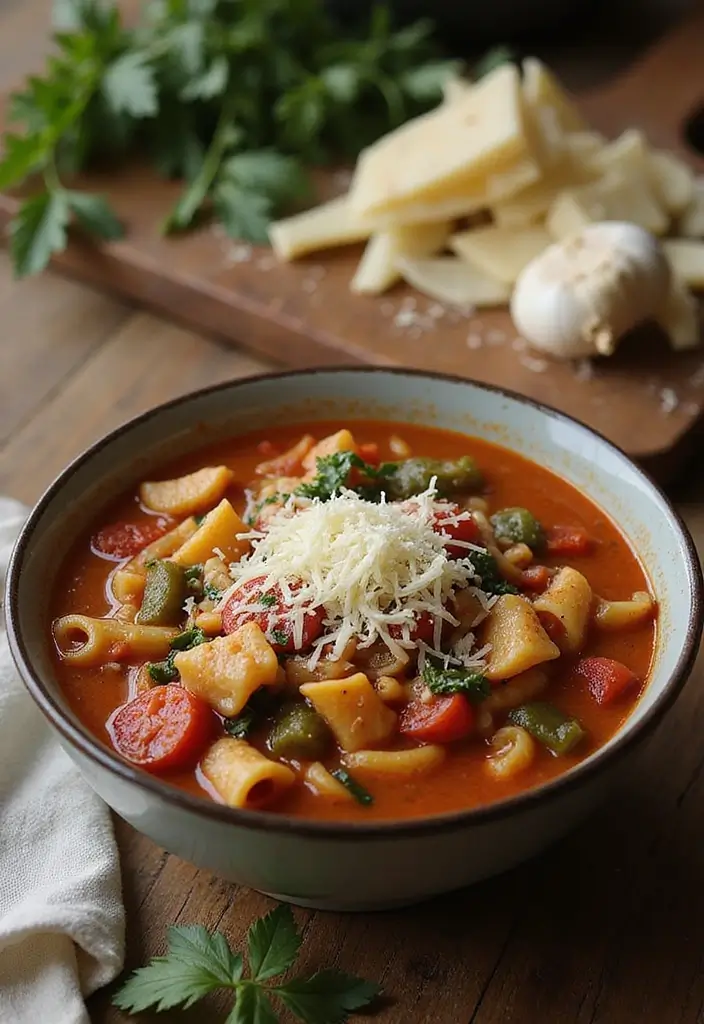 25 Pasta Fagioli Soup Olive Garden Recipes for Cozy Nights - 1. Classic Pasta Fagioli