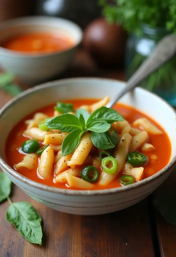25 Pasta Fagioli Soup Olive Garden Recipes for Cozy Nights - 17. Asian-Inspired Pasta Fagioli