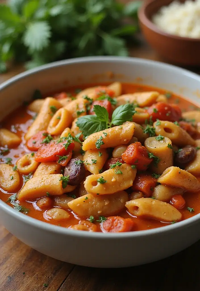 25 Pasta Fagioli Soup Olive Garden Recipes for Cozy Nights - 20. Loaded Pasta Fagioli