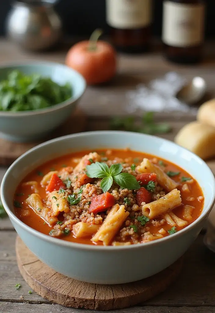 25 Pasta Fagioli Soup Olive Garden Recipes for Cozy Nights - 25. Mediterranean Quinoa Pasta Fagioli