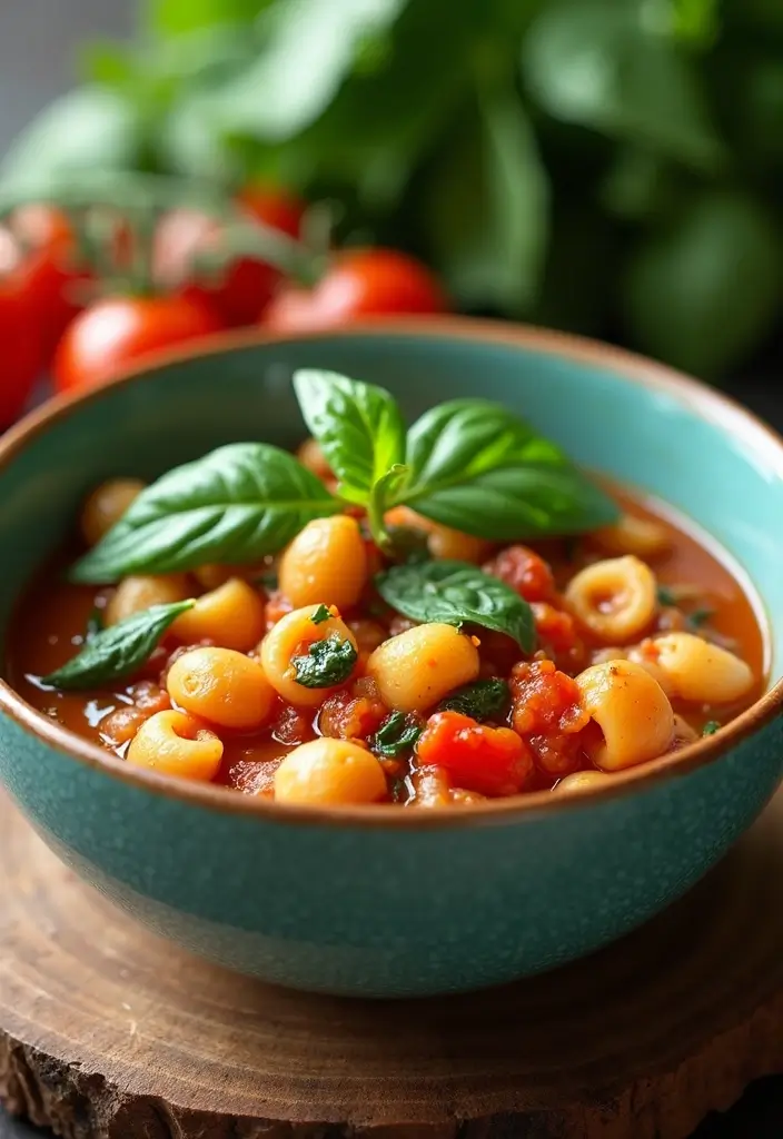 25 Pasta Fagioli Soup Olive Garden Recipes for Cozy Nights - 8. Pasta Fagioli with Spinach