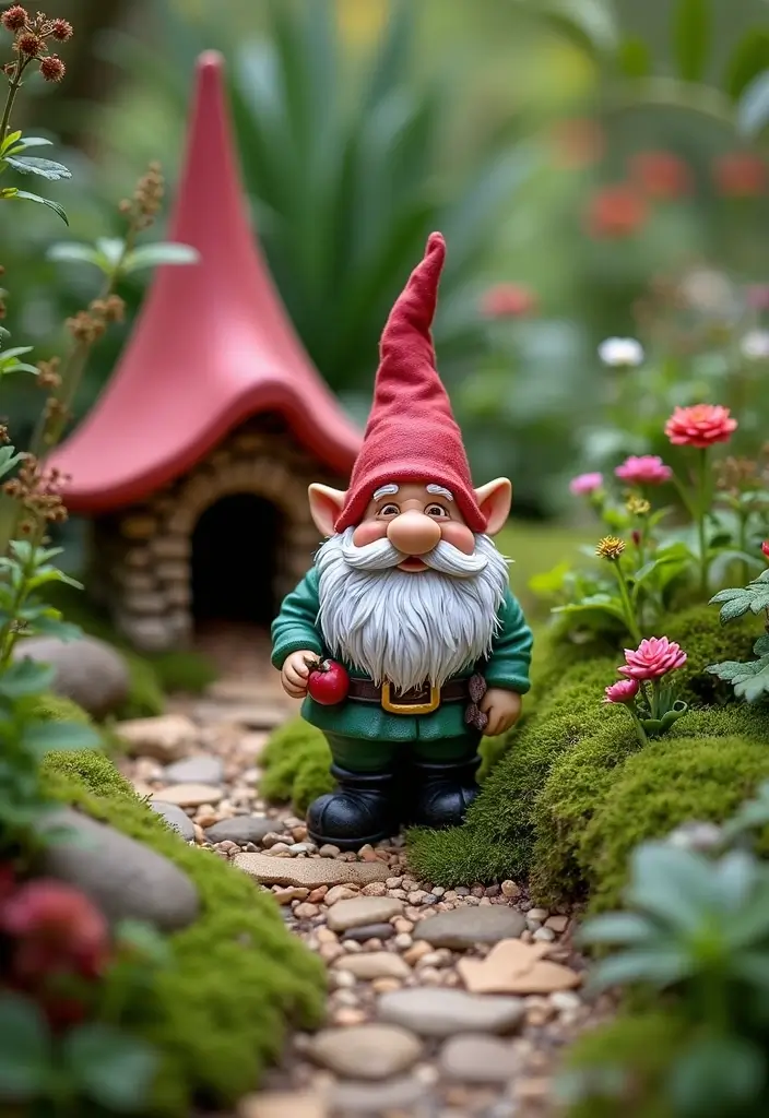 25 Small Garden Design Ideas Low Maintenance and Stylish - 20. Gnome or Fairy Gardens