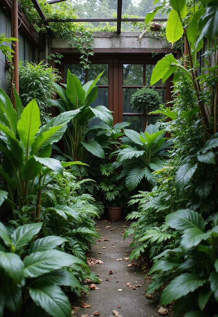 25 Small Garden Design Ideas Low Maintenance and Stylish - 21. Urban Jungle