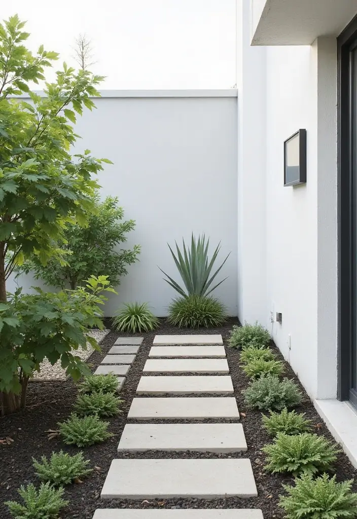 25 Small Garden Design Ideas Low Maintenance and Stylish - 23. Minimalist Garden
