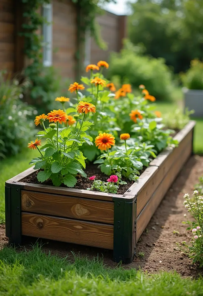 25 Small Garden Design Ideas Low Maintenance and Stylish - 9. Portable Raised Garden Beds