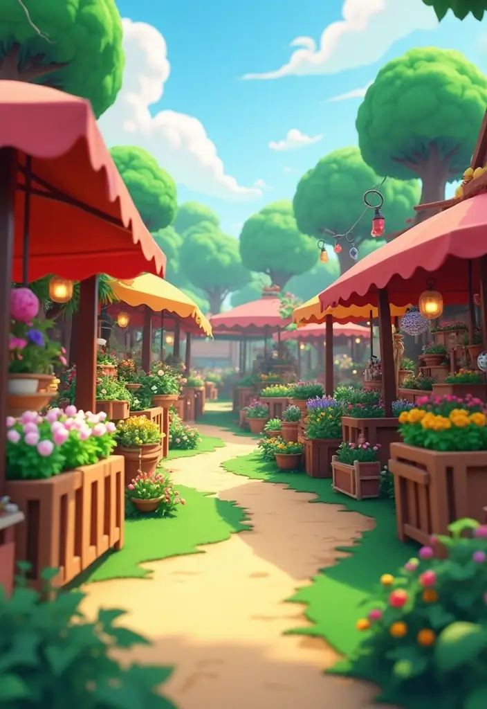 26 Smart Ways to Grow a Garden in Roblox Game Organize Like a Pro - 19. Create a Garden Marketplace