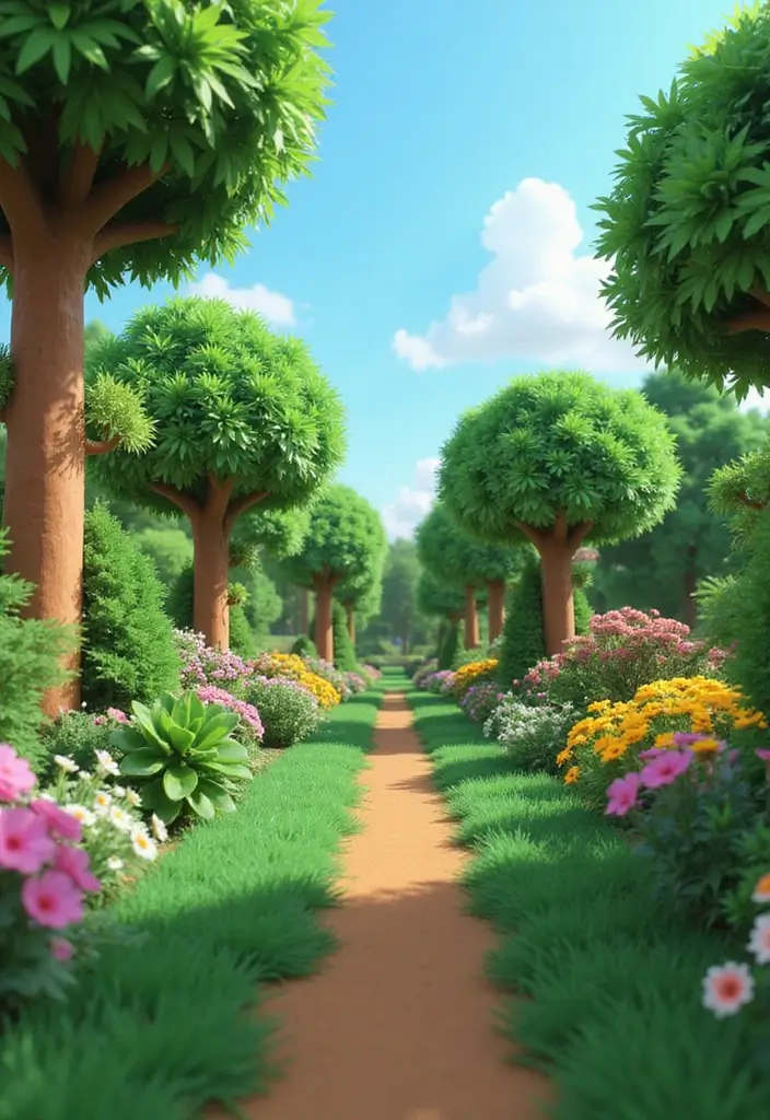 26 Smart Ways to Grow a Garden in Roblox Game Organize Like a Pro - 24. Incorporate Local Flora