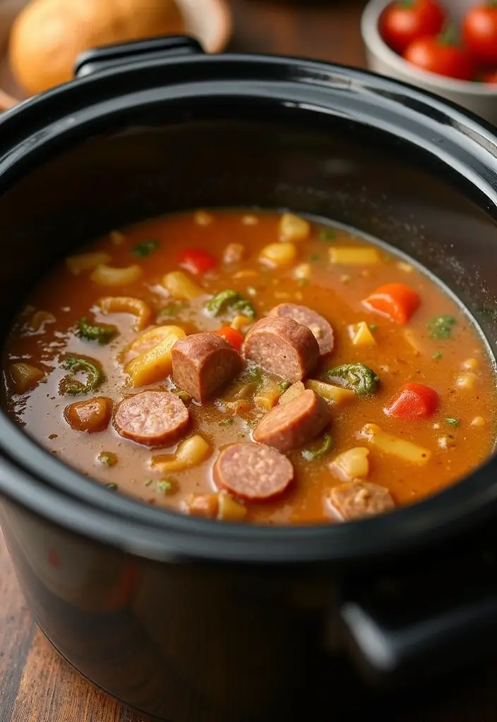 27 Delicious Zuppa Toscana Soup Olive Garden Copycats - 2. Slow Cooker Zuppa Toscana