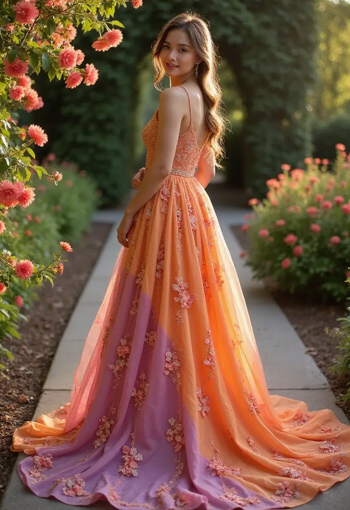 27 Garden of Time Met Gala Looks That Broke the Internet - 22. The Sunset Bloom: Vanessa Hudgens