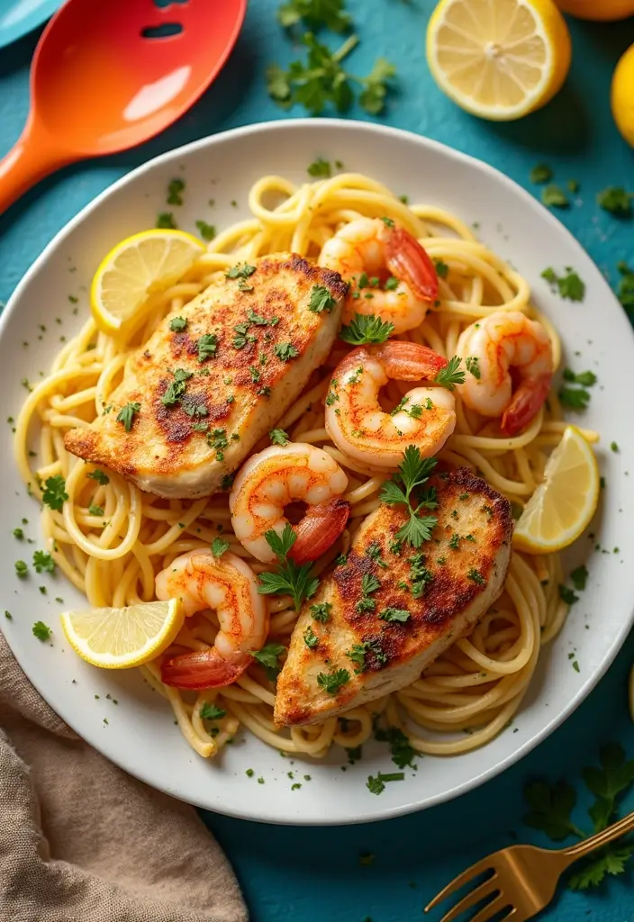 27 Olive Garden Chicken Pasta Crockpot Meals That Are Pure Comfort - 3. Olive Garden Chicken Scampi