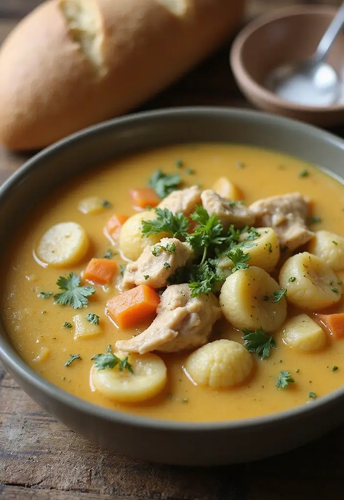 27 Olive Garden Chicken Pasta Crockpot Meals That Are Pure Comfort - 7. Olive Garden Chicken Gnocchi