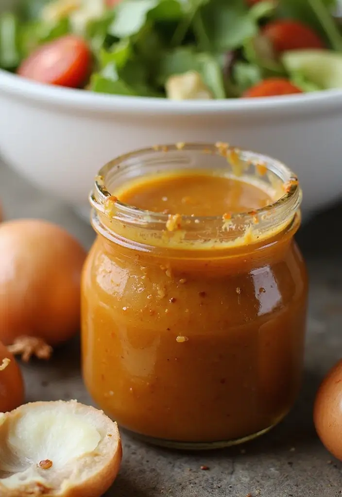 27 Olive Garden Salad Dressing Recipe Variations You Can Make at Home - 27. Caramelized Onion Dressing