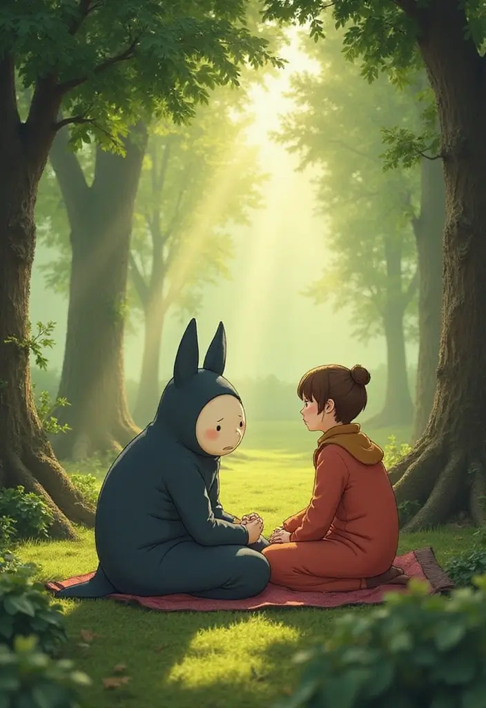 27 Over the Garden Wall Fanart Pieces That Deserve Attention - 14. Nature's Comfort